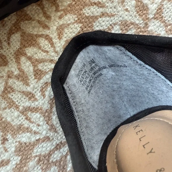 Pointed Toe Black Polka Dot Mary Jane Flats - Picture 6 of 6